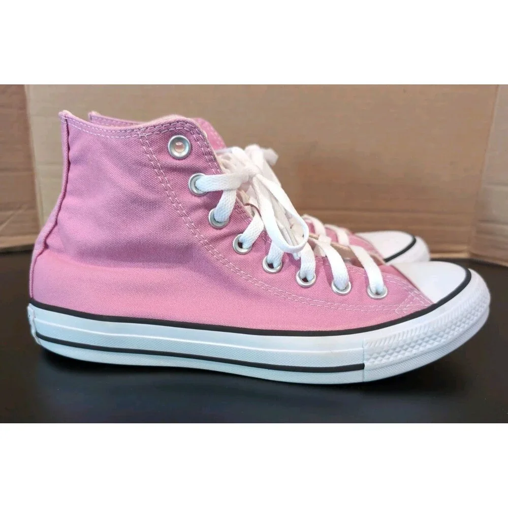 CONVERSE CHUCK TAYLOR ALL STAR PINK HIGH TOP CANVAS WOMENS 9/ MENS 7 GUC